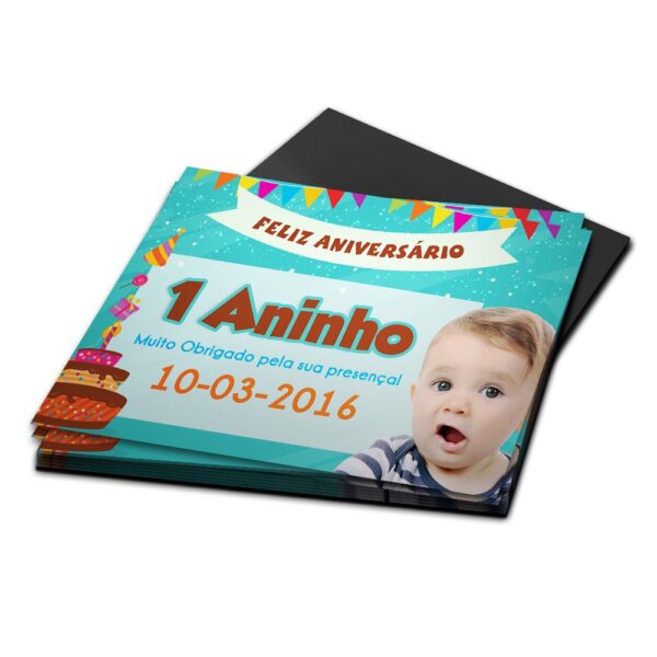 IMÃ DE ANIVERSARIO PERSONALIZADO